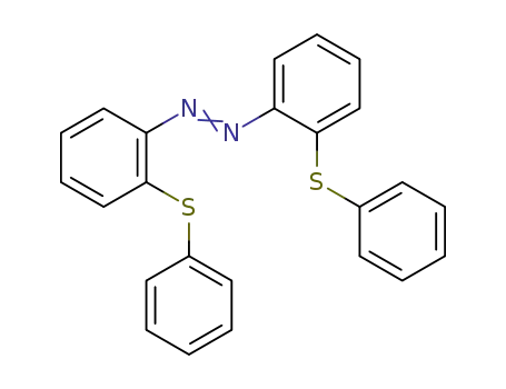 Molecular Structure of 62156-81-4 ((E)-bis[2-(phenylsulfanyl)phenyl]diazene)