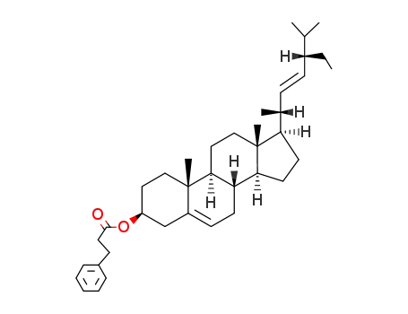 3β-(3-phenyl-propionyloxy)-stigmasta-5,22<i>t</i>-diene