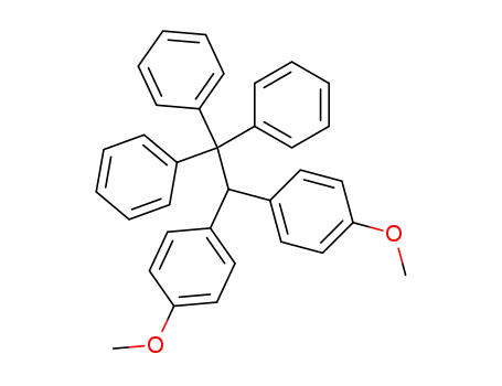 2,2-bis-(4-methoxy-phenyl)-1,1,1-triphenyl-ethane