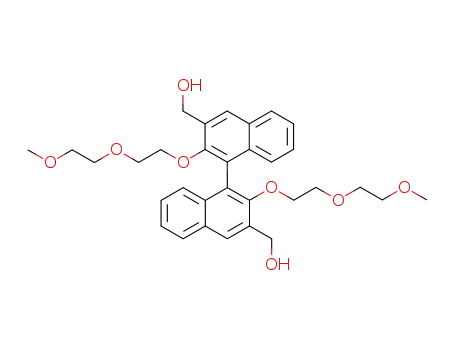 {3'-Hydroxymethyl-2,2'-bis-[2-(2-methoxy-ethoxy)-ethoxy]-[1,1']binaphthalenyl-3-yl}-methanol