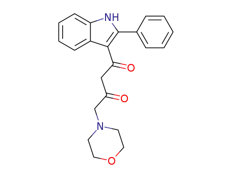 1,3-Butanedione, 4-(4-morpholinyl)-1-(2-phenyl-1H-indol-3-yl)-