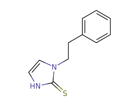 Molecular Structure of 64038-65-9 (1-(2-phenylethyl)-1,3-dihydro-2H-imidazole-2-thione)