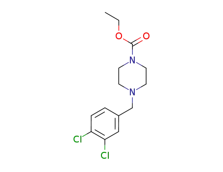 4-(3,4-dichloro-benzyl)-piperazine-1-carboxylic acid ethyl ester