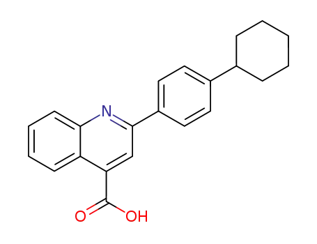 2-(4-cyclohexylphenyl)quinoline-4-carboxylic acid