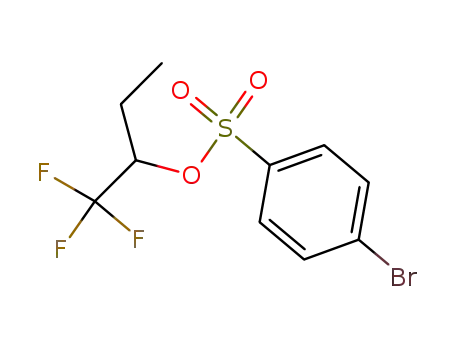 4-Brom-benzolsulfonsaeure-<1-trifluormethyl-propylester>