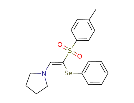 1-(phenylseleno)-2-(N-pyrrolidino)-1-(p-toluenesulfonyl)ethene