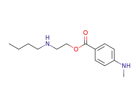 4-methylamino-benzoic acid-(2-butylamino-ethyl ester)