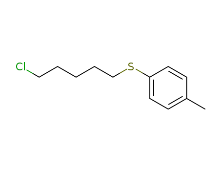 5-Chlor-pentyl-p-tolyl-sulfid
