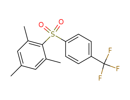 Benzene,1,3,5-trimethyl-2-[[4-(trifluoromethyl)phenyl]sulfonyl]- cas  848-17-9