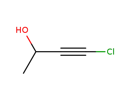 Molecular Structure of 29871-26-9 (3-Butyn-2-ol, 4-chloro-)