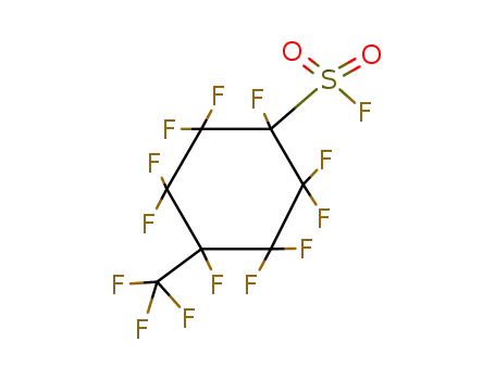 Cyclohexanesulfonyl fluoride,
1,2,2,3,3,4,5,5,6,6-decafluoro-4-(trifluoromethyl)-