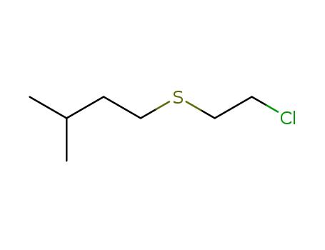 1-[(2-클로로에틸)설파닐]-3-메틸부탄