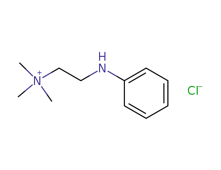 (2-anilino-ethyl)-trimethyl-ammonium; chloride