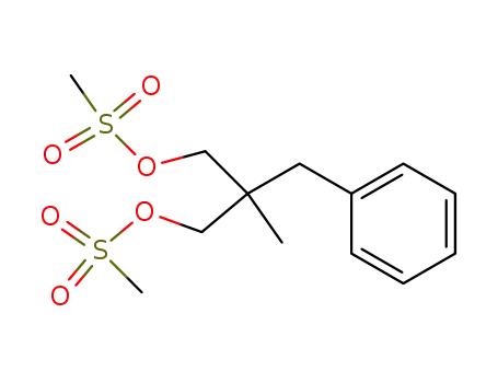 (2-Benzyl-2-methyl-3-methylsulfonyloxypropyl) methanesulfonate