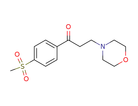 1-(4-methanesulfonyl-phenyl)-3-morpholin-4-yl-propan-1-one