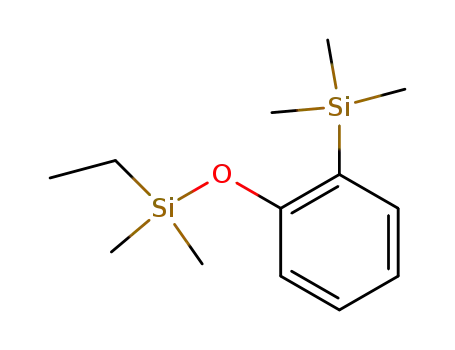 [2-(ethyl-dimethyl-silanyloxy)-phenyl]-trimethyl-silane