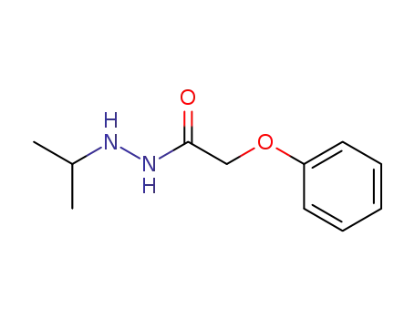 Molecular Structure of 52019-60-0 (Acetic acid, phenoxy-, 2-(1-methylethyl)hydrazide)