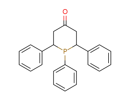 r-1,trans-2(e),6(e)-triphenyl-4-phosphorinanone