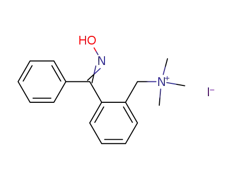 [2-(hydroxyimino-phenyl-methyl)-benzyl]-trimethyl-ammonium; iodide