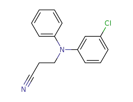 <i>N</i>-(3-chloro-phenyl)-<i>N</i>-phenyl-β-alanine nitrile