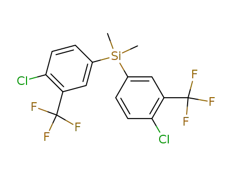bis-(4-chloro-3-trifluoromethyl-phenyl)-dimethyl-silane