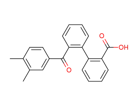 2'-(3,4-dimethyl-benzoyl)-biphenyl-2-carboxylic acid