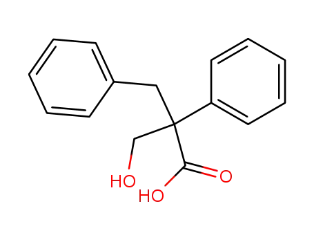 2-benzyl-3-hydroxy-2-phenyl-propionic acid
