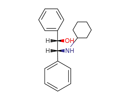 Molecular Structure of 153322-13-5 ((1R, 2S)-2-(CYCLOHEXYLAMINO)-1,2-DIPHENYLETHANOL)