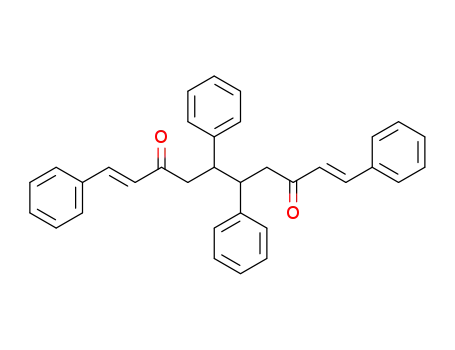 Molecular Structure of 7178-46-3 (1,5,6,10-tetraphenyldeca-1,9-diene-3,8-dione)