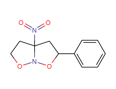 3a-nitro-2-phenyl-tetrahydro-isoxazolo[2,3-<i>b</i>]isoxazole
