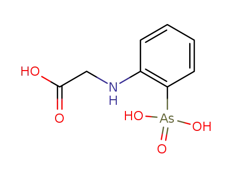 2-(carboxymethylamino)phenylarsonic acid
