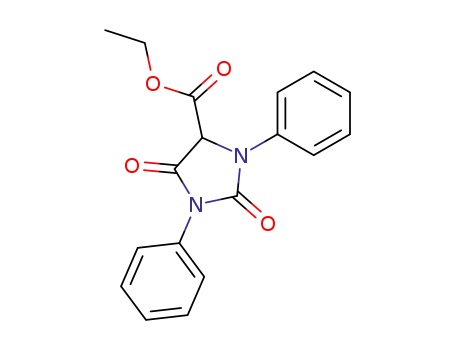 ethyl 2,5-dioxo-1,3-diphenylimidazolidine-4-carboxylate
