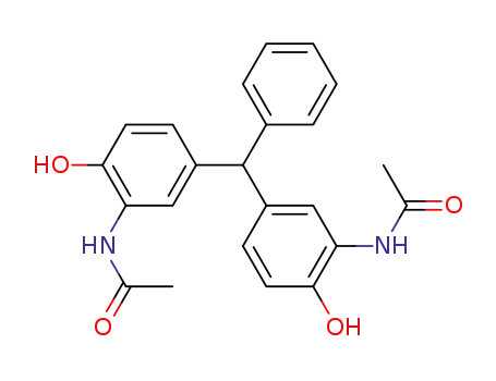 bis-(3-acetylamino-4-hydroxy-phenyl)-phenyl-methane