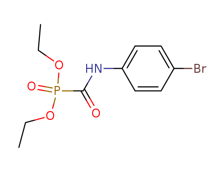 N-(4-bromophenyl)-1-diethoxyphosphoryl-formamide cas  7479-00-7