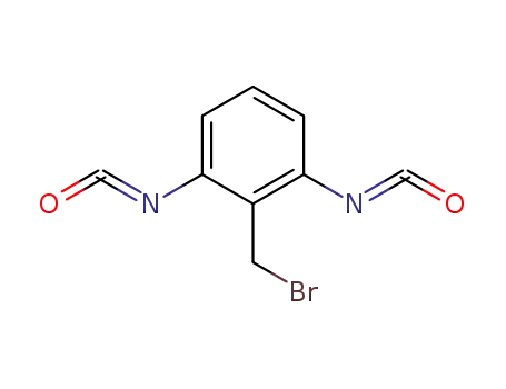 Molecular Structure of 100246-43-3 (4-bromomethyl-1,3-phenylene diisocyanate)