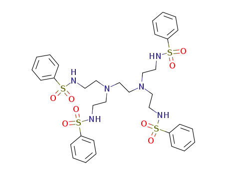 tetrakis-<i>N</i>-(2-benzenesulfonylamino-ethyl)-ethylenediamine
