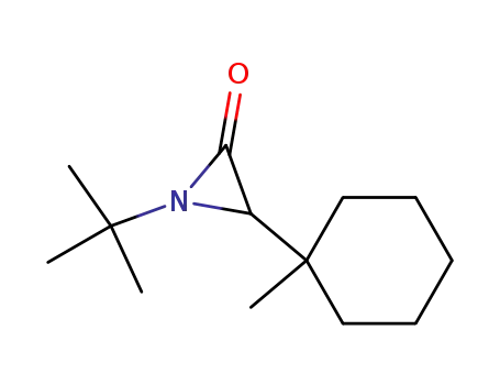1-tert-Butyl-3-(1-methylcyclohexyl)aziridin-2-one