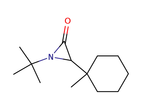 1-tert-ブチル-3-(1-メチルシクロヘキシル)アジリジン-2-オン