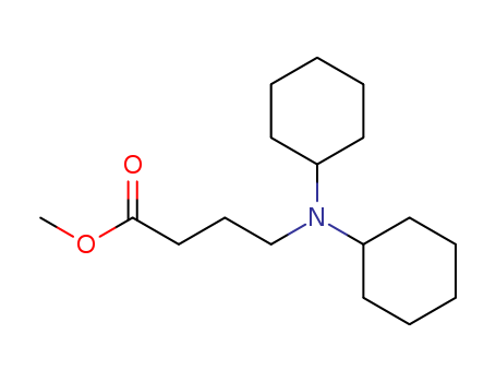 Butanoic acid,4-(dicyclohexylamino)-, methyl ester cas  93478-72-9