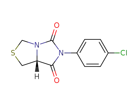 6-(4-chlorophenyl)-1H-imidazo[1,5-c][1,3]thiazole-5,7(6H,7aH)-dione