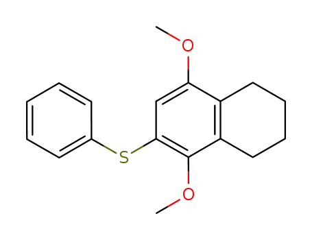 Naphthalene, 1,2,3,4-tetrahydro-5,8-dimethoxy-6-(phenylthio)-