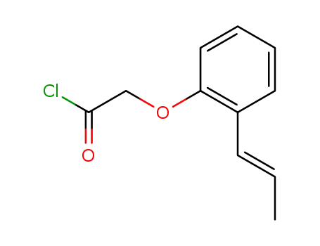 [((E)-2-Propenyl)-phenoxy]-acetyl chloride