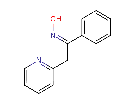 Ethanone, 1-phenyl-2-(2-pyridinyl)-, oxime, (Z)-