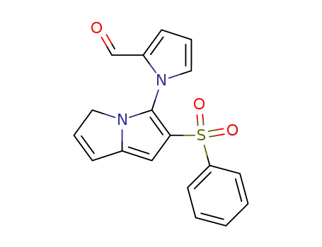 1-(6-Phenylsulfonyl-3H-pyrrolizin-5-yl)-2-pyrrolcarbaldehyd