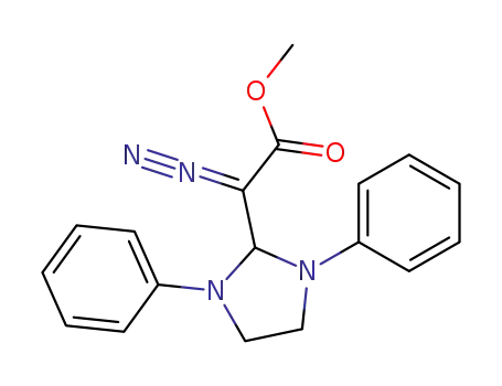 (1,3-Diphenylimidazolidin-2-yl)-diazoessigsaeure-methylester