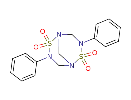 3,7-Diphenyl-2,6,1,3,5,7-dithiatetraazabicyclo<3.3.1>nonane