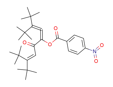 3,6,7-Decatrien-5-one,
3,8-bis(1,1-dimethylethyl)-2,2,9,9-tetramethyl-6-[(4-nitrobenzoyl)oxy]-