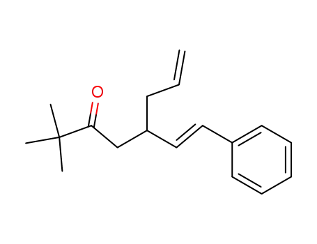 7-Octen-3-one, 2,2-dimethyl-5-(2-phenylethenyl)-