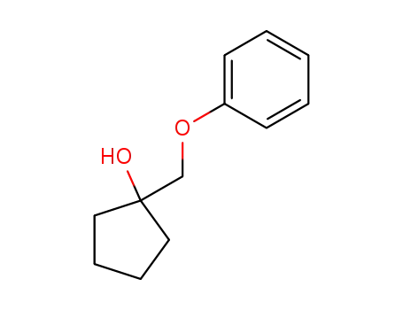 Molecular Structure of 116886-12-5 (phenoxymethylcyclopentanol)