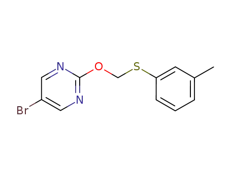 5-bromo-2-(3-tolylsulfenyl)methyloxypyrimidine